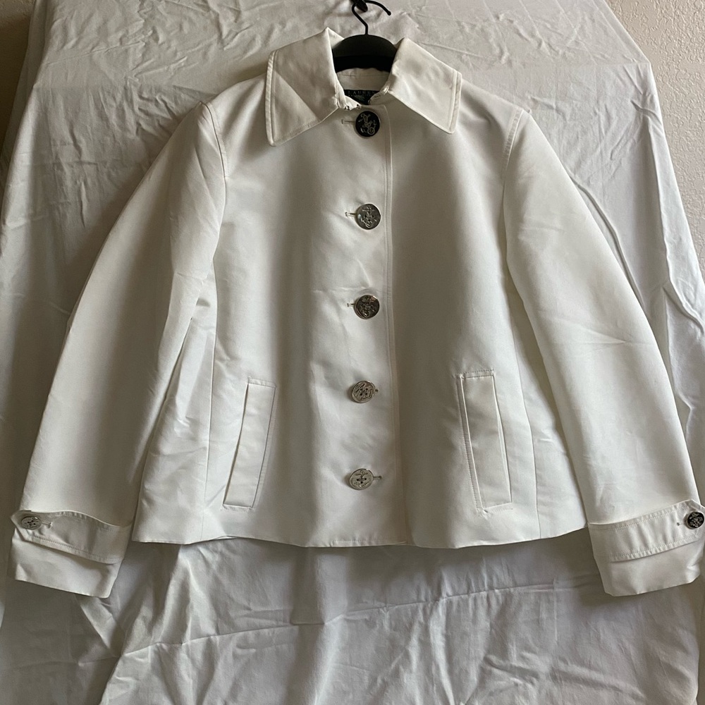Lauren Ralph Lauren white jacket